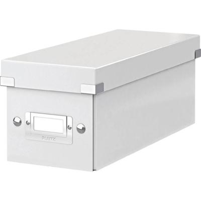 Leitz CD-box 30 CDs Gelamineerd karton Wit 1 stuk(s) (b x h x d) 14.3 x 13.6 x 35.2 cm 6041-00-01
