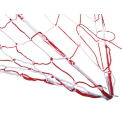 Precision voetbaldoelnet junior 53 x 17 cm polyester rood/wit Precision voetbaldoelnet junior 53 x 17 cm polyester rood/wit