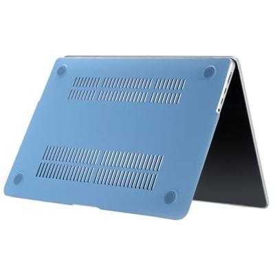 Lunso MacBook Pro 16 inch M1/M2 (2021-2023) cover hoes - case - Sand Light Blue