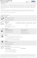 Mipa acryl filler "4+1 hs" 4+1 acrylic filter hs 3l black - thumbnail