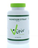 Vitiv Magnesium citraat 200mg 100 Tabletten - thumbnail