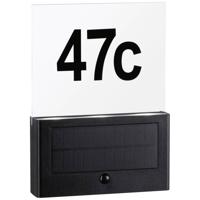 Paulmann 94577 Neda Huisnummerlamp op zonne-energie 1 W Warmwit Antraciet - thumbnail