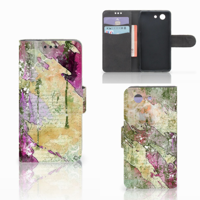 Hoesje Sony Xperia Z3 Compact Letter Painting - thumbnail