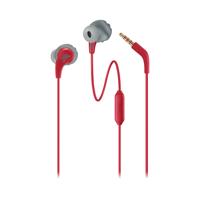 JBL ENDURRUNRED Endurance Run Zweetbestendige in-ear sporthoofdtelefoon met kabel rood - thumbnail