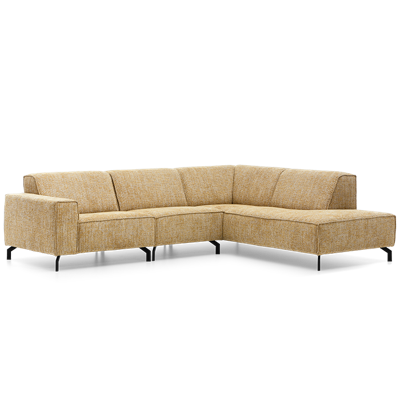 Hoekbank Livorno Donkergeel Stof Hoekbank Livorno Donkergeel Stof