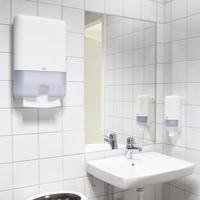 Tork Xpress Advanced handdoek 2-laags, systeem H2, wit, ft 25,5x21,2 cm, pak van 21 stuks - thumbnail