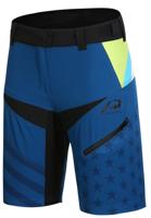 Protective fietsbroek P-Sweet Jane dames polyester blauw mt 38 - thumbnail