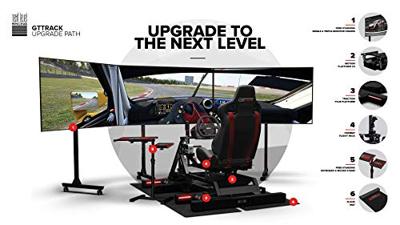 Next Level Racing GTtrack Simulator Cockpit racing simulator Next Level Racing GTtrack Simulator Cockpit racing simulator
