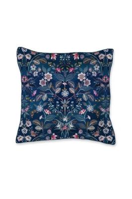 Pip Studio Mirrorama Sierkussen 45 x 45 cm - Donkerblauw Pip Studio Mirrorama Sierkussen 45 x 45 cm - Donkerblauw
