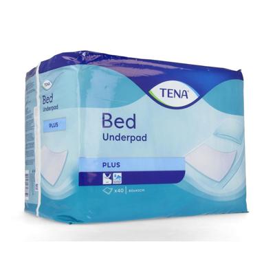 TENA Bed Plus 40 x 60 cm 40 Stuks | Bescherming bij Urineverlies
