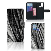 Book Style Case Samsung Galaxy M31 Boomschors Grijs - thumbnail
