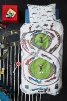 Beddinghouse Kids Race Track Multi Katoen 140x200/220 - thumbnail