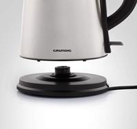 Grundig WK 5620 waterkoker 1,7 l 2200 W Zwart, Roestvrijstaal - thumbnail