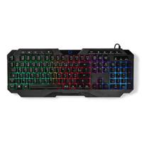 Bedraad Gaming Toetsenbord | USB Type-A | Membrane Toetsen | LED | AZERTY | Frans | Lengte stroomkabel: 1.30 m | Multimedia - thumbnail