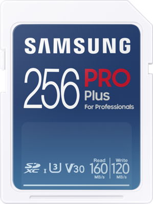 Samsung PRO Plus flashgeheugen 256 GB