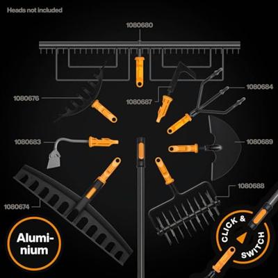 Fiskars OneClick Steel | Maat L | 161 cm - 1080547