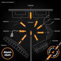 Fiskars OneClick Steel | Maat L | 161 cm - 1080547 - thumbnail