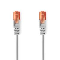 CAT6 Netwerkkabel | RJ45 Male | RJ45 Male | U/UTP | 30.0 m | Rond | PVC | Grijs | Label - thumbnail