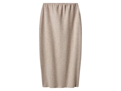 ESMARA Gebreide dames rok (Beige, L (44/46)) ESMARA Gebreide dames rok (Beige, L (44/46))