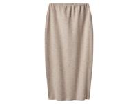 ESMARA Gebreide dames rok (Beige, L (44/46)) - thumbnail