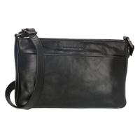 Micmacbags Porto Schoudertasje Zwart - thumbnail