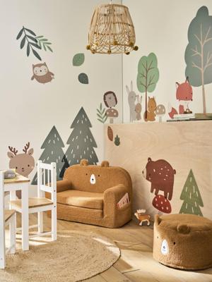 Sticker XXL GREEN FOREST groen, bedrukt