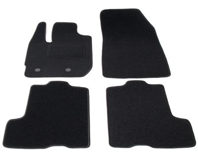 Automatten op maat - zwart stof - Dacia Duster 2 vanaf 2017