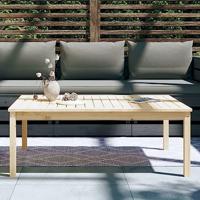 Tuintafel 121x82,5x45 cm massief grenenhout - thumbnail