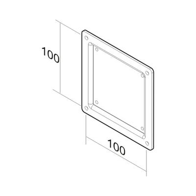 Neomounts VESA-adapter Geschikt voor serie: Universeel Zwart Neomounts VESA-adapter Geschikt voor serie: Universeel Zwart
