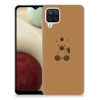 Samsung Galaxy A12 Telefoonhoesje met Naam Baby Hyena - thumbnail