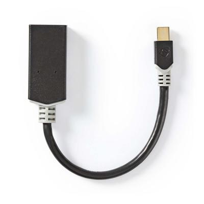 Nedis CCBP37654AT02 Mini-displayport - Hdmi™-kabel Mini-displayport Male - Hdmi™-uitgang 0,2 M Antraciet - thumbnail