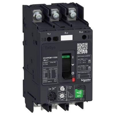 Schneider Electric GV4PEM50N6 GV4PEM50N6 Motorbeveiligingsschakelaar 1 stuk(s)