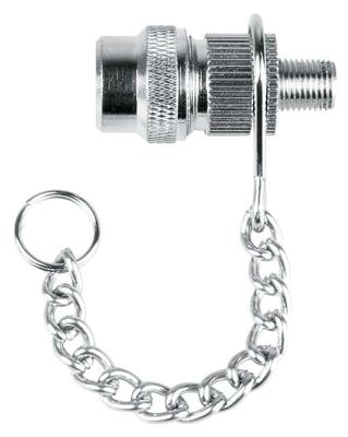 Opsteeknippel met ketting SKS voor DV/ SV-ventiel