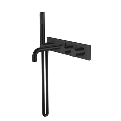 Style inbouw badthermostaat muur mat zwart