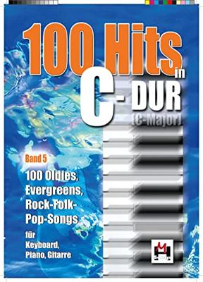 Bosworth 100 Hits In C-Dur - Band 5 songboek voor piano, keyboard en zang