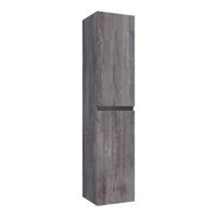 Brauer Joy - Hoge Kast - 160 cm - 2 Deuren - Greeploos - Links of Rechtsdraaiend - Driftwood - thumbnail