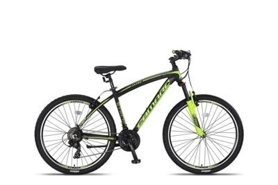 Altec Camaro MTB 27.5 Inch 45 cm Unisex 21V V Brakes Zwart/Lime
