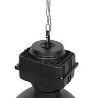 QAZQA Industriële hanglamp zwart 53,5 cm - Sicko - thumbnail