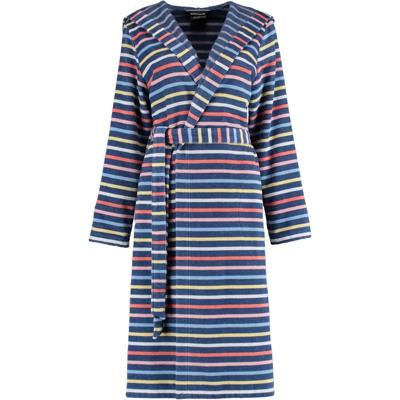 Cawö Cawö Dames Badjas 3344 Blau-multi 44