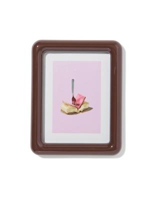 HEMA Fotolijst 15x20cm hout afgerond (donkerbruin)