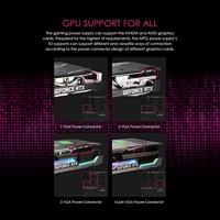 Voedingsbron MSI MPG A850G PCIE5 850 W 80 Plus Gold - thumbnail