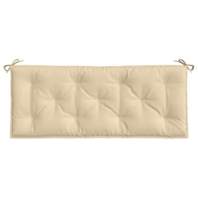 VidaXL Tuinbankkussen 120x50x7 cm oxford stof beige