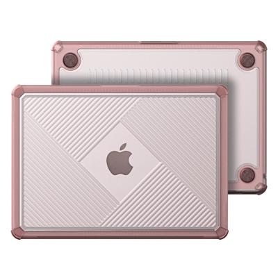 Dux Ducis MacBook Pro 14 inch (2021-2024) Armor Pattern cover hoes - case - Roze Dux Ducis MacBook Pro 14 inch (2021-2024) Armor Pattern cover hoes - case - Roze