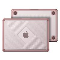 Dux Ducis MacBook Pro 14 inch (2021-2024) Armor Pattern cover hoes - case - Roze - thumbnail
