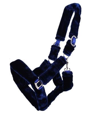 QHP Alaska halster donkerblauw maat:pony