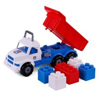 Cavallino route 66 xl kiepwagen met bouwblokken - thumbnail