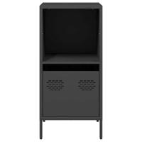 Dressoir 35x39x73,5 cm koudgewalst staal zwart - thumbnail