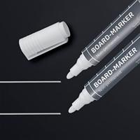 Sigel BA715 BA715 Glasboardmarker Wit 2 mm, 3 mm 2 stuk(s) - thumbnail