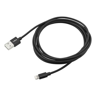 Ansmann 1700-0079 USB-kabel USB 2.0 USB-A stekker, Apple Lightning stekker 2.00 m Zwart Aluminium-stekker, TPE-mantel, Stekker past op beide manieren