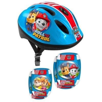 Helm en elleboog-/kniebeschermerset - 50/56 cm - PAT PATROUILLE - PA450507